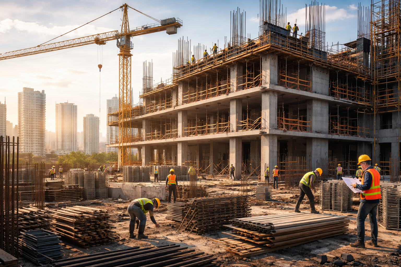 Obra de construcción
